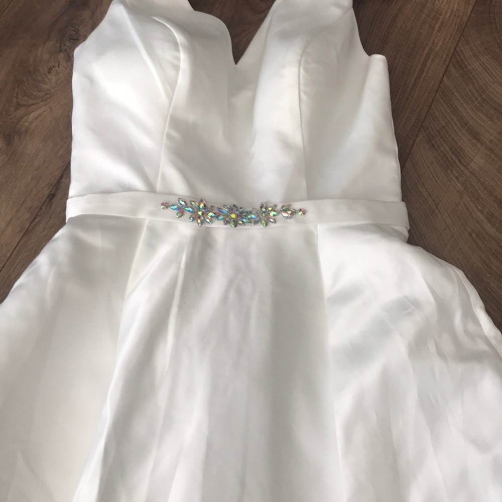 White Formal Dress